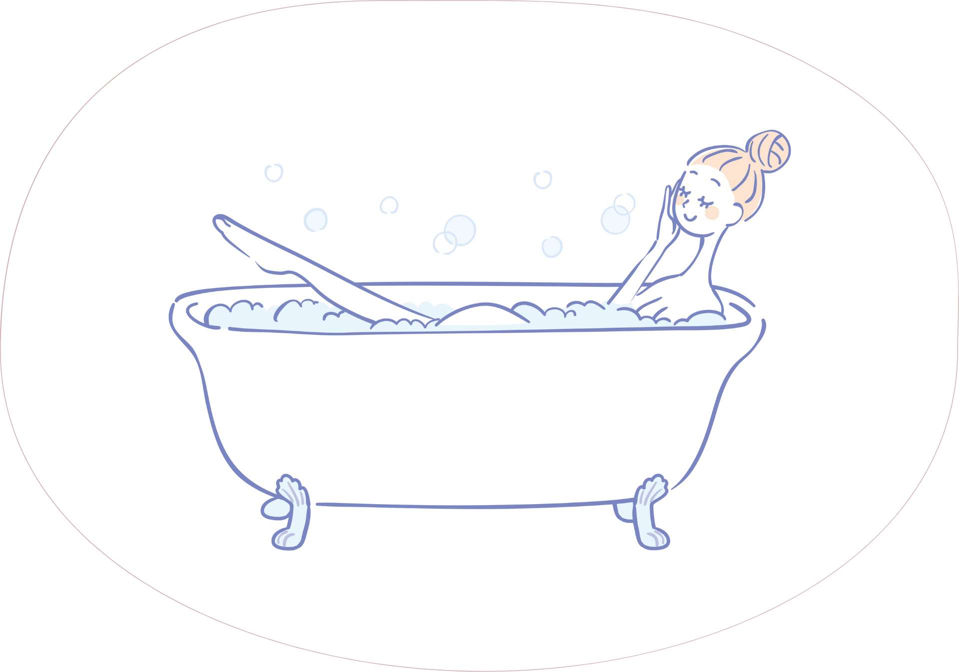 入浴で身体を温める